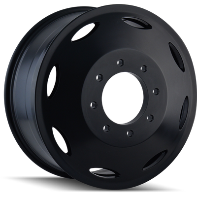 Cali Off-Road - SUMMIT DUALLY - Black - MATTE BLACK - 20" x 8.25", 100 Offset, 8x165.1 (Bolt Pattern), 116.7mm HUB