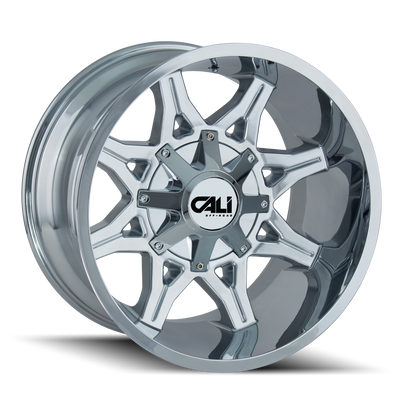 Cali Off-Road - OBNOXIOUS - Chrome - CHROME - 20" x 10", -19 Offset, 6x135/139.7 (Bolt Pattern), 106mm HUB