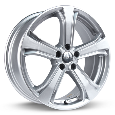 RTX Wheels - Fuji - Silver - Silver - 17" x 7", 48 Offset, 5x100 (Bolt Pattern), 56.1mm HUB