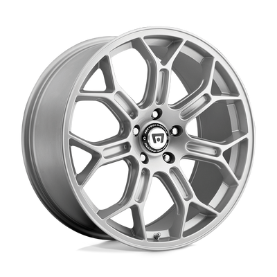 Motegi - MR120 TECHNO MESH S - Silver - Race Silver - 19" x 10", 79 Offset, 5x120.65 (Bolt Pattern), 72.6mm HUB