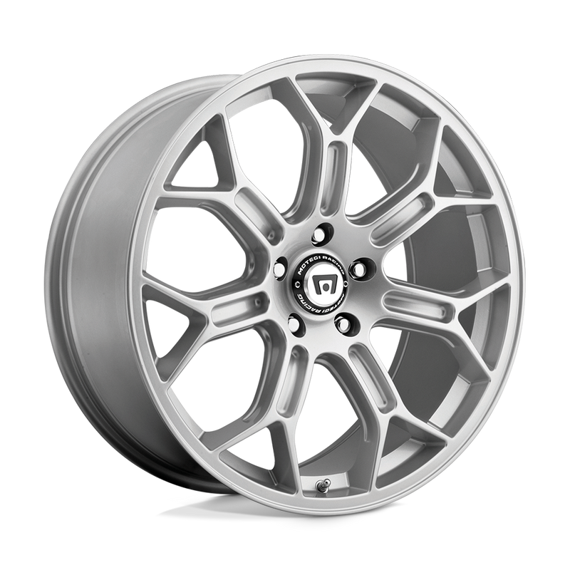 Motegi - MR120 TECHNO MESH S - Silver - Race Silver - 19" x 10", 79 Offset, 5x120.65 (Bolt Pattern), 72.6mm HUB