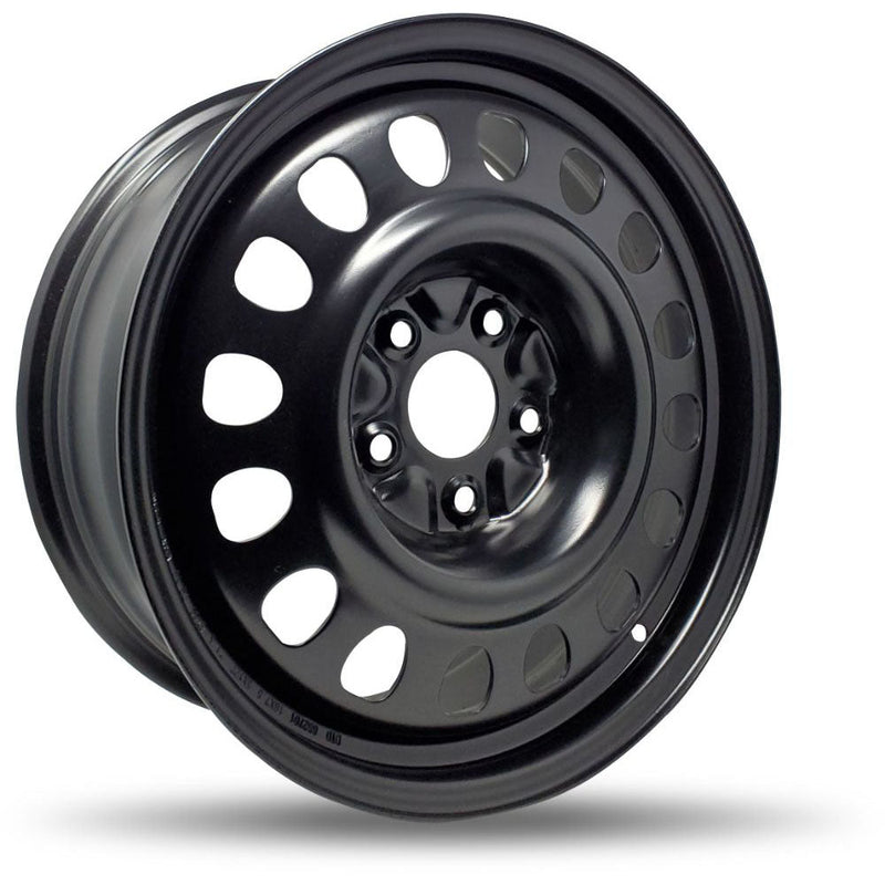DTD - Steel - Black - Black - 18" x 7.5", 44 Offset, 5x127 (Bolt Pattern), 71.5mm HUB