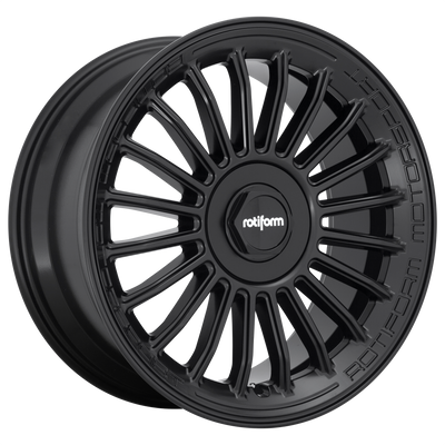 Rotiform - R161 BUC-M - Gunmetal - MATTE BLACK - 19" x 8.5", 35 Offset, 5x100/112 (Bolt Pattern), 66.56mm HUB