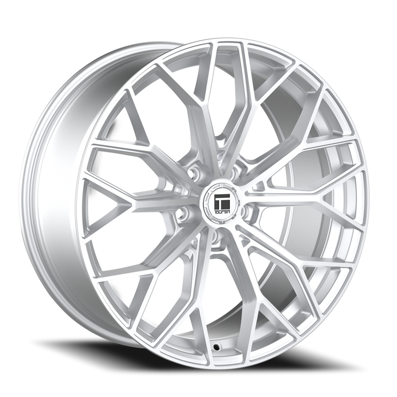 Touren - TF05 - Silver - SILVER - 18" x 8.5", 40 Offset, 5x114.3 (Bolt Pattern), 72.6mm HUB