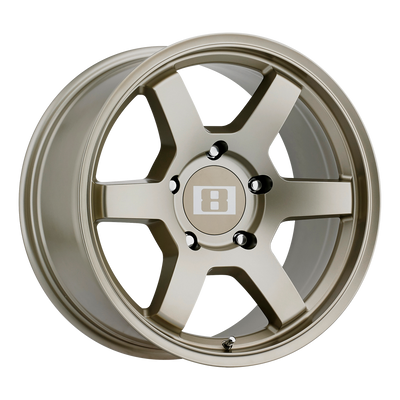 Level 8 - MK6 - Bronze - Matte Bronze - 16" x 8", 0 Offset, 6x114.3 (Bolt Pattern), 71.5mm HUB