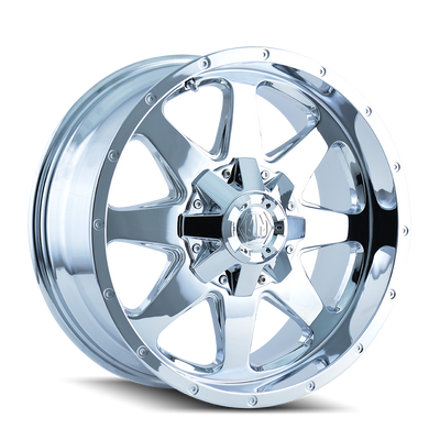 Mayhem - TANK - Chrome - CHROME - 18" x 9", -12 Offset, 6x135/139.7 (Bolt Pattern), 106mm HUB