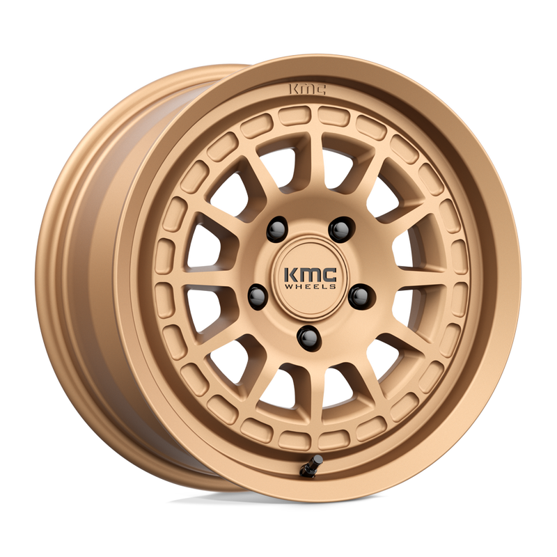 KMC Wheels - KM719 CANYON - Bronze - MATTE BRONZE - 17" x 8", 35 Offset, 5x114.3 (Bolt Pattern), 72.6mm HUB