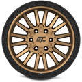 GT Off-Road - CHAMBER - Bronze - Black Ring / Matte Bronze Centre - 18" x 10", -18 Offset, 8x165.1/180 (Bolt pattern), 125.20mm HUB