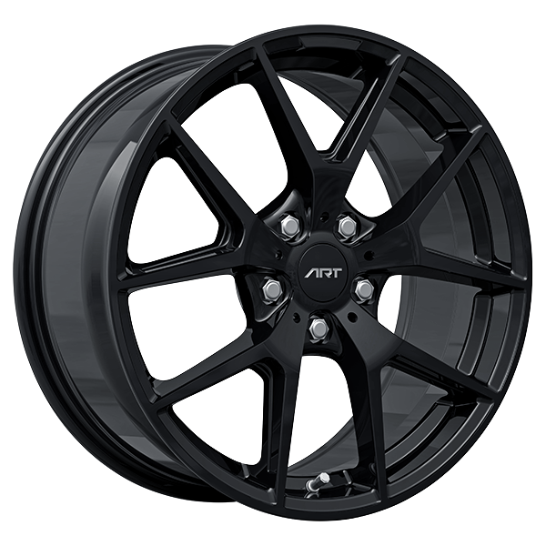 ART - Replica 257 - Black - Gloss Black - 18" x 8", 33 Offset, 5x112 (Bolt Pattern), 66.6mm HUB