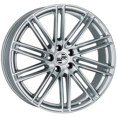 Mak Wheels - LEIPZIG-D - Silver - SILVER - 21" x 11.5", 58 Offset, 5x130 (Bolt Pattern), 71.6mm HUB