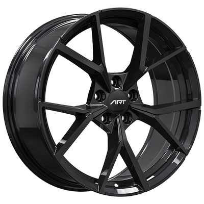 ART - Replica 233 - Black - Gloss Black - 19" x 8", 45 Offset, 5x112 (Bolt Pattern), 57.1mm HUB