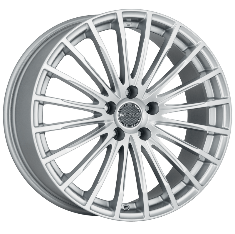 Mak Wheels - FATALE - Silver - SILVER - 18" x 8", 35 Offset, 5x110 (Bolt Pattern), 65.1mm HUB