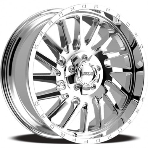 KranK Off-road - Coil - Chrome - Chrome - 20" x 9", 10 Offset, 6x135/139.7 (Bolt Pattern), 108mm HUB