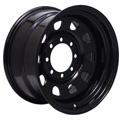 Envy Wheels - 101MB D WINDOW - Black - GLOSS BLACK - 17" x 9", -12 Offset, 8x170 (Bolt Pattern), 131mm HUB