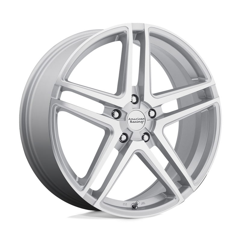 American Racing - AR907 - Silver - BRIGHT SILVER MACHINED FACE - 16" x 7", 40 Offset, 5x112 (Bolt Pattern), 72.6mm HUB