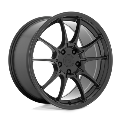 Motegi - MR152 SS5 - Black - SATIN BLACK - 17" x 8", 45 Offset, 5x114.3 (Bolt Pattern), 72.6mm HUB