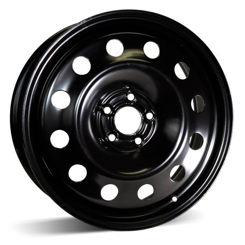 RSSW - Steel - Black - Noir - 18" x 7", 52 Offset, 5x108 (Bolt Pattern), 63.4mm HUB