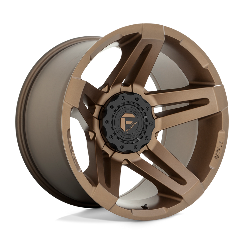 Fuel - D765 SFJ - Bronze - MATTE BRONZE - 20" x 12", -44 Offset, 5x139.7/150 (Bolt Pattern), 110.1mm HUB