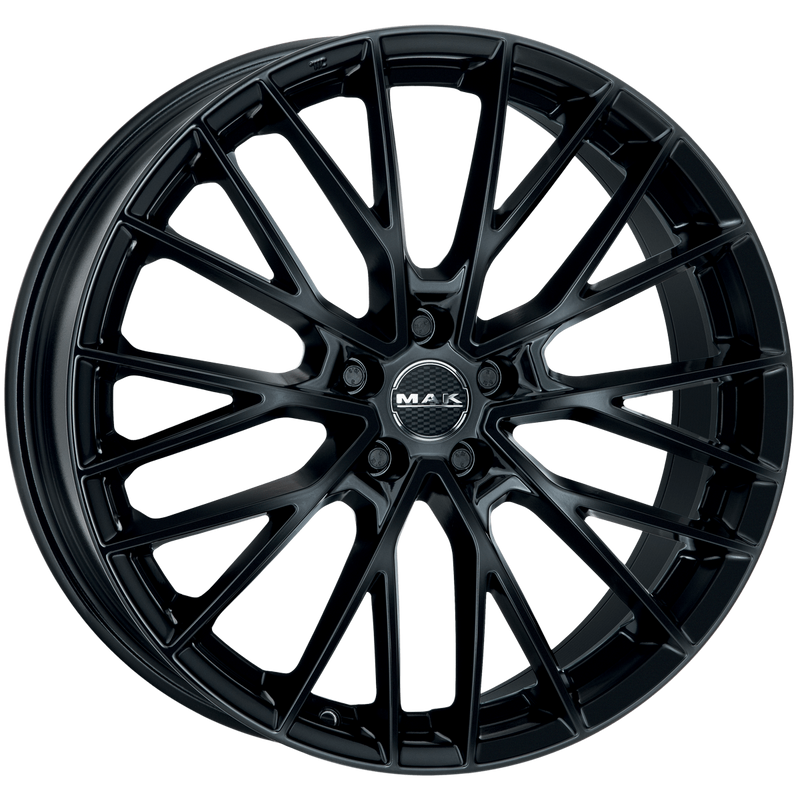 Mak Wheels - SPECIALE - Black - GLOSS BLACK - 19" x 8.5", 44 Offset, 5x114.3 (Bolt Pattern), 67.1mm HUB