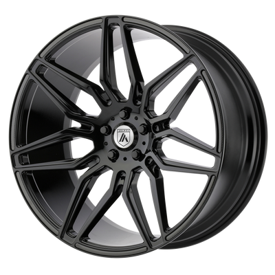 Asanti Black - ABL-11 SIRIUS - Black - GLOSS BLACK - 20" x 9", 35 Offset, 5x112 (Bolt Pattern), 72.56mm HUB