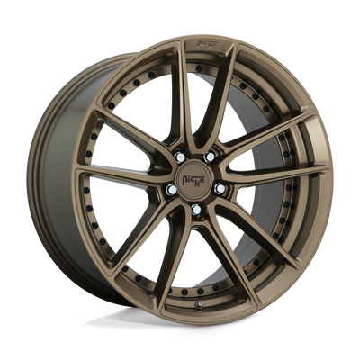 Niche - M222 DFS - Bronze - Matte Bronze - 20" x 10.5", 40 Offset, 5x112 (Bolt Pattern), 66.6mm HUB