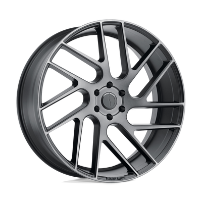 Status Wheels - JUGGERNAUT - Gunmetal - Carbon Graphite - 20" x 9", 20 Offset, 5x150 (Bolt Pattern), 110.1mm HUB