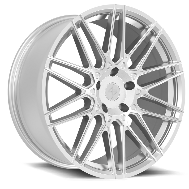 Sentali - Street Drift - Silver - Hyper Silver Diamond Cut - 20" x 9", 35 Offset, 5x114.3 (Bolt Pattern), 73.1mm HUB