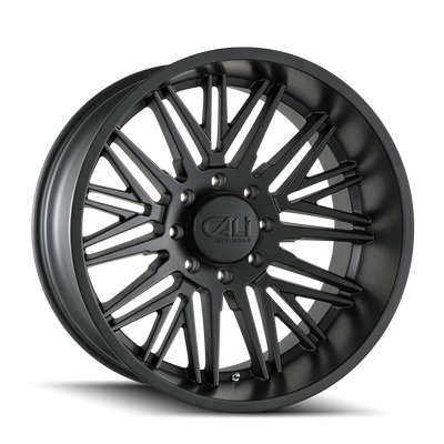 Cali Off-Road - RAWKON - Black - MATTE BLACK - 20" x 12", _54 Offset, 6x139.7 (Bolt Pattern), 106mm HUB