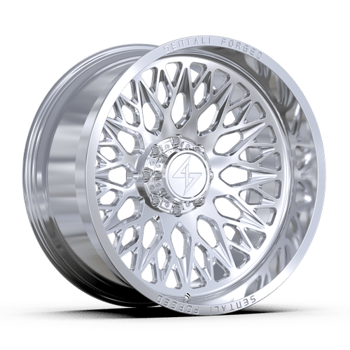 Sentali - Forged SF-6 - Polished - 22" x 10", -24 Offset, 6x139.7 (Bolt pattern), 106.2mm HUB