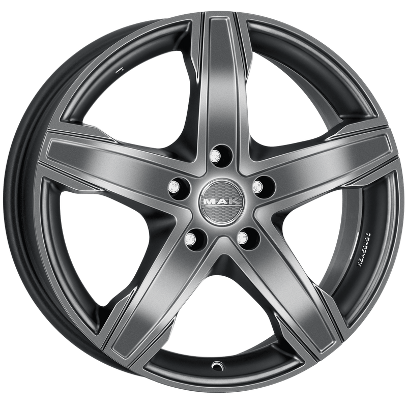 Mak Wheels - KING5 - Silver - M-TITAN - 17" x 7.5", 40 Offset, 5x114.3 (Bolt Pattern), 66.1mm HUB