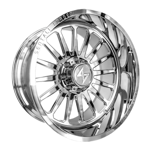 Sentali - Forged SF-2 - Polished - 26" x 12", -44 Offset, 8x180 (Bolt pattern), 124.3mm HUB