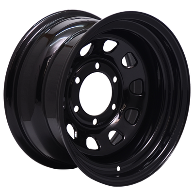 Envy Wheels - 101MB D WINDOW - Black - GLOSS BLACK - 17" x 9", 0 Offset, 6x139.7 (Bolt Pattern), 108mm HUB