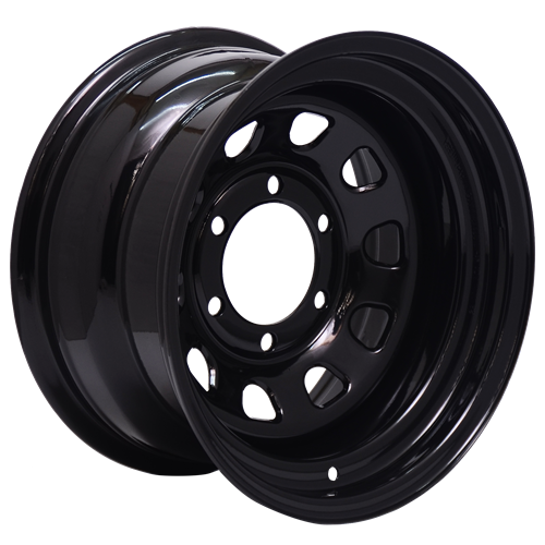 Envy Wheels - 101MB D WINDOW - Black - GLOSS BLACK - 17" x 9", 0 Offset, 6x139.7 (Bolt Pattern), 108mm HUB