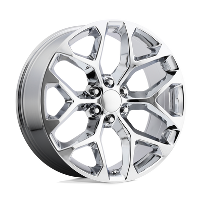 OE Creations - PR176 - Chrome - CHROME - 24" x 10", 24 Offset, 6x139.7 (Bolt Pattern), 78.1mm HUB