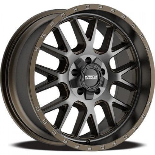 KranK Off-road - Fuse - Bronze - Bronze Dark Tint - 20" x 9", 10 Offset, 6x135/139.7 (Bolt Pattern), 108mm HUB