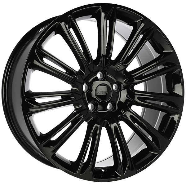 ART - Replica 293 - Black - Gloss Black - 22" x 9.5", 45 Offset, 5x120 (Bolt Pattern), 72.6mm HUB