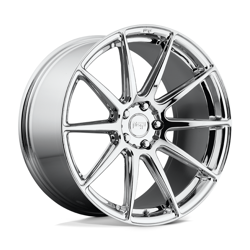 Niche - M148 ESSEN - Polished - CHROME PLATED - 19" x 8.5", 35 Offset, 5x120 (Bolt Pattern), 72.6mm HUB