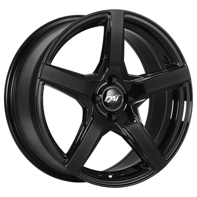 Dai Alloys - Cor - Black - Gloss Black - 16" x 7", 40 Offset, 4x108 (Bolt Pattern), 63.4mm HUB