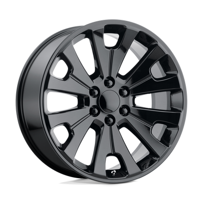 OE Creations - PR190 - Black - GLOSS BLACK - 22" x 9", 24 Offset, 6x139.7 (Bolt Pattern), 78.1mm HUB