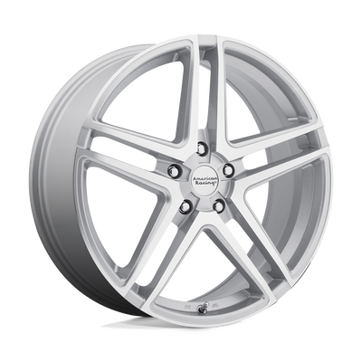 American Racing - AR907 - Silver - BRIGHT SILVER MACHINED FACE - 16" x 7", 40 Offset, 5x115 (Bolt Pattern), 72.6mm HUB