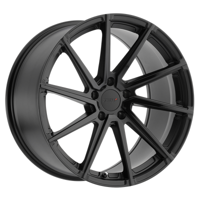 TSW Wheels - WATKINS - Black - DOUBLE BLACK - MATTE BLACK W/ GLOSS BLACK FACE - 20" x 9", 2 Offset, 5x114.3 (Bolt Pattern), 76.1mm HUB