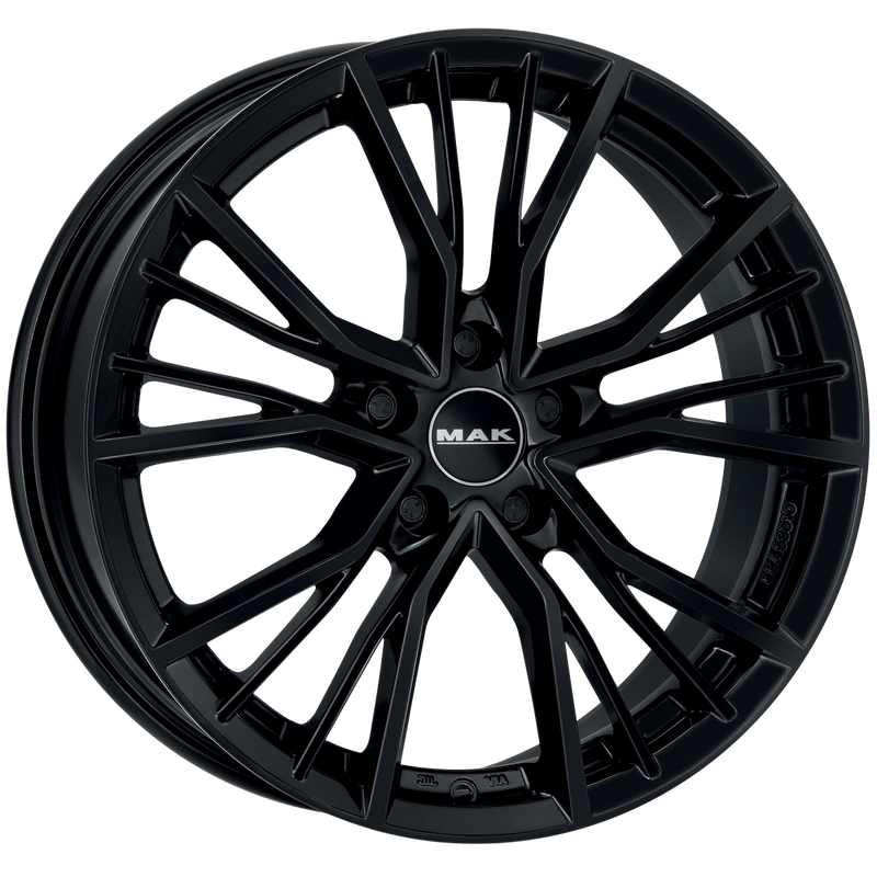 Mak Wheels - UNION - Black - GLOSS BLACK - 22" x 10", 26 Offset, 5x112 (Bolt Pattern), 66.5mm HUB