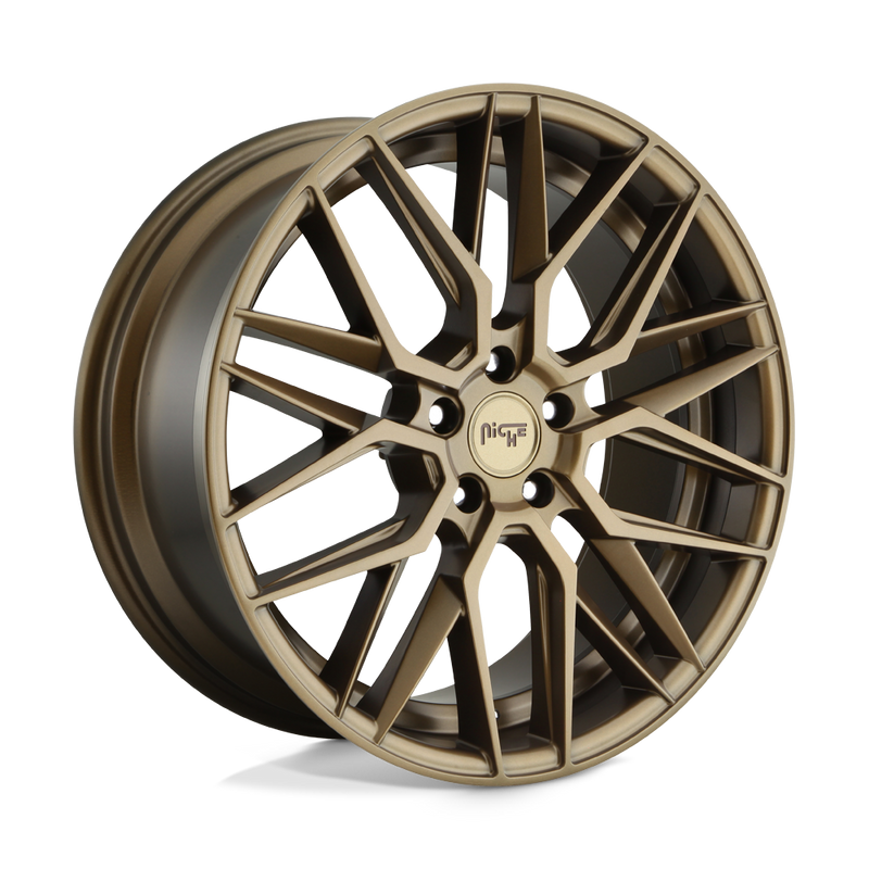 Niche - M191 GAMMA - Bronze - MATTE BRONZE - 20" x 10.5", 40 Offset, 5x114.3 (Bolt Pattern), 72.6mm HUB