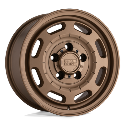Black Rhino - BANDOLIER - Bronze - MATTE BRONZE - 17" x 8", 45 Offset, 5x160 (Bolt Pattern), 65.1mm HUB
