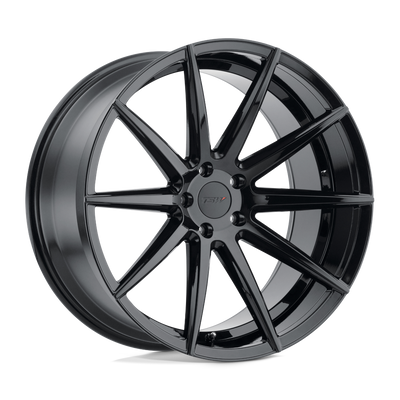TSW Wheels - CLYPSE - Black - GLOSS BLACK - 20" x 10.5", 25 Offset, 5x114.3 (Bolt Pattern), 76.1mm HUB