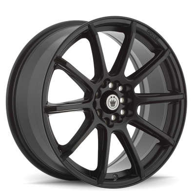 Konig - Control - Black - Matte Black - 16" x 7", 40 Offset, 5x100/114.3 (Bolt Pattern), 73.1mm HUB