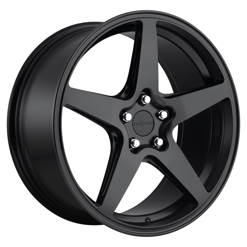 Rotiform - R148 WGR - Gunmetal - MATTE BLACK - 18" x 8.5", 45 Offset, 5x112 (Bolt Pattern), 66.56mm HUB