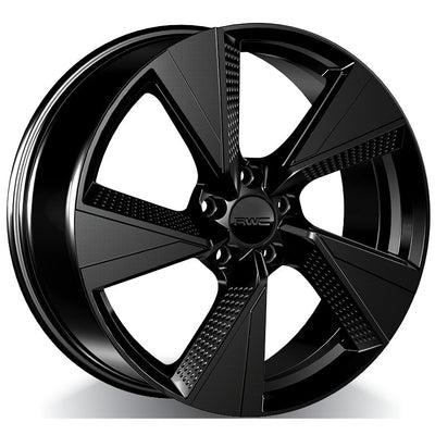 RWC - MHK336 - Black - 17" x 7.5", 42 Offset, 5x114.3 (Bolt pattern), 67.1mm HUB