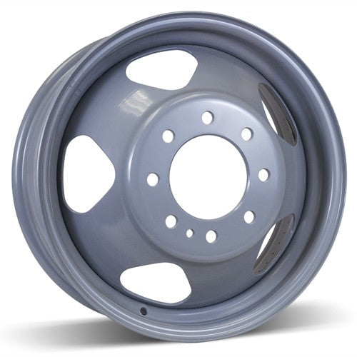 RSSW - Steel - Grey - Grey - 17" x 6.5", 127 Offset, 8x165.1 (Bolt Pattern), 117mm HUB