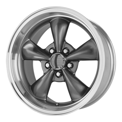 OE Creations - PR106 - Gunmetal - ANTHRACITE MACHINED - 17" x 8", 0 Offset, 5x120.65 (Bolt Pattern), 73.1mm HUB